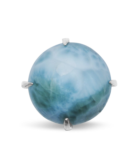 Larimar Gazing Ring